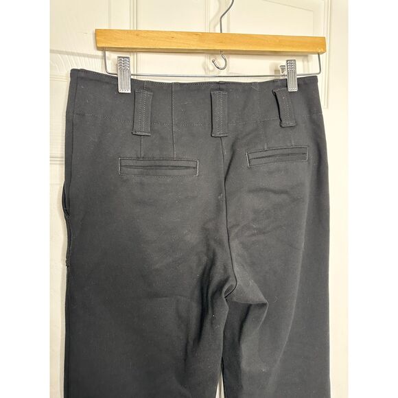 Black Wide Leg Dress Pants Womens Size 6 Classic Chic Maeve by Anthropologie - Picture 3 of 9